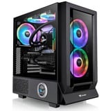 Thermaltake Ceres 350 MX midi tower behuizing Zwart | 2x USB-A | 1x USB-C | RGB | Tempered Glass