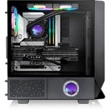 Thermaltake Ceres 350 MX midi tower behuizing Zwart | 2x USB-A | 1x USB-C | RGB | Tempered Glass