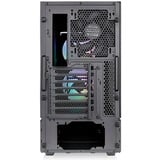 Thermaltake  midi tower behuizing Zwart | 2x USB-A | 1x USB-C | RGB | Window