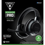 Turtle Beach Stealth Pro-gamingheadset gaming headset Zwart, Xbox Series X, Xbox Series S, Xbox One, PlayStation 5, PlayStation 4, PC, Mac, Nintendo Switch, Smartphone, Bluetooth