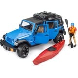bruder Jeep Wrangler Rubicon Unlimited met kajak en figuur Modelvoertuig 02529
