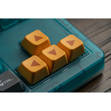 8BitDo Retro 87 Mechanical Keyboard - N64 30th edition Blauw, US lay-out (QWERTY), 80% (TKL), PBT keycaps, Bluetooth 5.0, Wireless 2.4G, USB