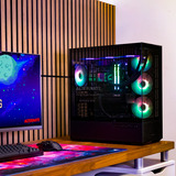 ALTERNATE PRIME Ryzen 5 - RTX 5060 TI Gaming pc Powered by ASUS Zwart | R5 7600 | RTX 5060 TI | 32 GB | 1 TB SSD