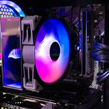 ALTERNATE Thunderstorm Starter Ryzen 5 – RTX 4060 Ready-To-Play voordeelbundel gaming pc Zwart | R5 5600XT | RTX 4060 | 16 GB | 1 TB SSD + 27 inch Full HD gaming monitor | gaming muis | gaming toetsenbord