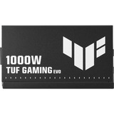 ASUS TUF Gaming Gold EVO modulaire 1000 watt voeding  Zwart, 1x 12V-2x6, 3x PCIe