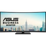 ASUS VA34VCPSN 34" Curved UltraWide monitor Zwart, 100 Hz, HDMI, DisplayPort, USB-C, LAN, Audio, Adaptive-Sync