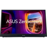 ASUS ZenScreen MB17AHG Portable Monitor 17.3" Zwart, 1x HDMI, 2x USB-C, 144 Hz