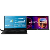 ASUS ZenScreen MB17AHG Portable Monitor 17.3" Zwart, 1x HDMI, 2x USB-C, 144 Hz