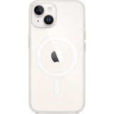 Apple Doorzichtig hoesje met MagSafe voor iPhone 14 telefoonhoesje Transparant