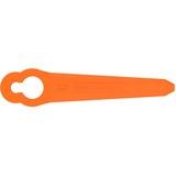 BLACK+DECKER 20 vervangmessen voor strimmer reservemes Oranje, 25 cm