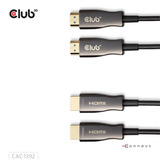 Club 3D HDMI hybride AOC kabel Zwart, 30 meter