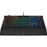 Corsair K100 RGB mechanisch gaming toetsenbord Zwart, US lay-out (QWERTY), Corsair OPX, 100%, RGB leds