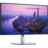 Dell UltraSharp U2725QE 27" 4K Ultra HD monitor Zwart/zilver, 1x DisplayPort, 1x HDMI, 3x USB-C, 5x USB-A, 2x Thunderbolt, 1x RJ-45, 120 Hz