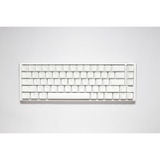 Ducky One 3 Classic Pure White SF RGB mechanisch toetsenbord Wit, US lay-out (QWERTY), Cherry MX Brown, 65%, RGB leds, Double-shot PBT, Hot-swappable, QUACK Mechanics