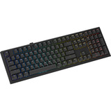 Ducky One X Wireless RGB mechanisch toetsenbord Zwart, US lay-out (QWERTY), Ducky Inductive, 100%, Hot-swappable, PBT, 2.4 GHz | Bluetooth | USB-C