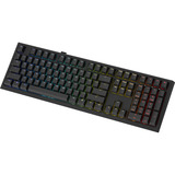 Ducky One X Wireless RGB mechanisch toetsenbord Zwart, US lay-out (QWERTY), Ducky Inductive, 100%, Hot-swappable, PBT, 2.4 GHz | Bluetooth | USB-C