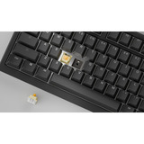 Ducky One X Wireless RGB mechanisch toetsenbord Zwart, US lay-out (QWERTY), Ducky Inductive, 100%, Hot-swappable, PBT, 2.4 GHz | Bluetooth | USB-C