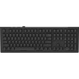 Ducky One X Wireless, toetsenbord Zwart, US lay-out, Ducky Inductive, Hot-swappable, PBT, 2.4 GHz | Bluetooth | USB-C