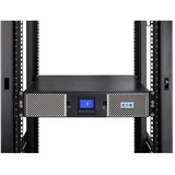 Eaton Power Quality 9PX UPS Netpack (9PX3000IRTN) ups Zwart/zilver, 8x C13, 2x C19, USB incl. Netwerkkaart