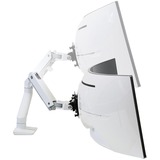 Ergotron HX Heavy-Duty Tilt Pivot monitorarm Wit/zwart