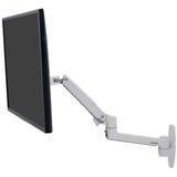 Ergotron LX monitorarm Wit