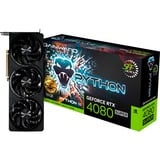 Gainward GeForce RTX 4080 SUPER Python III OC grafische kaart DLSS 3, 3x DisplayPort, 1x HDMI 2.1