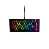 Glorious GMMK 3 HE 75% Prebuilt Wired Black, gaming toetsenbord Zwart, US lay-out, Glorious Fox, 75%, RGB, GPBT-doubleshot keycaps, Knob