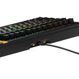 Glorious GMMK 3 HE 75% Prebuilt Wired Black, gaming toetsenbord Zwart, US lay-out, Glorious Fox, 75%, RGB, GPBT-doubleshot keycaps, Knob
