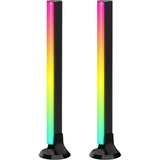 Govee RGBIC TV Light Bars verlichting Zwart, 2,4GHz wifi + Bluetooth, voor 45 - 70 inch tv's