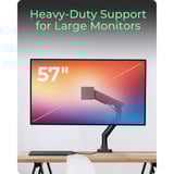 ICY BOX IB-MS701-T monitorarm Zwart