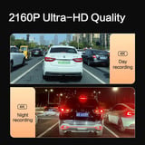 Imou S800 Pro dashcam Zwart/grijs, 256 GB, 4K Ultra HD, Wifi