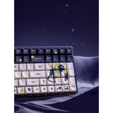 Iqunix F97 Starry Tryst RGB mechanisch gaming toetsenbord Donkerblauw, US lay-out (QWERTY), IQUNIX Silent Rose, 96%, RGB leds, Hot-swappable, PBT, 2.4GHz | Bluetooth 5.1 | USB-C