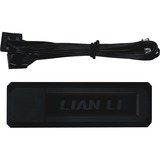 Lian Li UNI FAN TL120 LCD Wireless Triple Pack case fan Zwart, 4-pin PWM + 1x 9-pin USB, Incl. controller