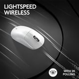 Logitech G PRO X SUPERLIGHT 2 Wireless gaming muis Wit, 100 - 32.000 dpi