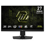 MSI MAG 272QPF E20 27" gaming monitor Zwart, 2x HDMI, 1x DisplayPort, AMD FreeSync, 200 Hz