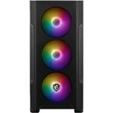 MSI MAG FORGE M100R midi tower behuizing Zwart | 3x USB-A | Tempered Glass