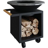 OFYR Classic Storage Black 100 PRO barbecue Zwart, Ø 100 cm
