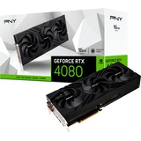 PNY GeForce RTX 4080 16GB VERTO Triple Fan grafische kaart 1x HDMI, 3x DisplayPort