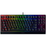 Razer BlackWidow V3 TKL, gaming toetsenbord Zwart, US lay-out, Razer Yellow, RGB leds, TKL, Doubleshot ABS