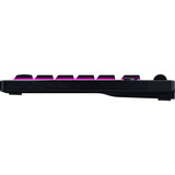 Razer BlackWidow V4 Low-Profile RGB mechanisch gaming toetsenbord Zwart, US lay-out (QWERTY), Razer Low-Profile Orange, 80% (TKL)	