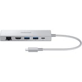 SAMSUNG Multiport Adapter dockingstation Zilver