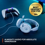 SteelSeries Arctis Nova 1P  over-ear gaming headset Wit, Pc, PlayStation 4, PlayStation 5, Xbox, Nintendo Switch