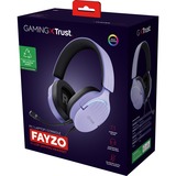 Trust GXT 490P Fayzo 7.1 USB gaming headset over-ear  Paars, PC, PlayStation 4, PlayStation 5