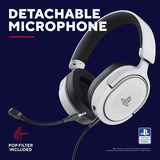 Trust GXT 498W Forta Gaming-headset over-ear gaming headset Wit, PlayStation 5, PlayStation 4