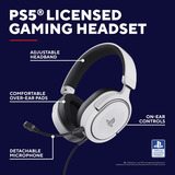Trust GXT 498W Forta  over-ear gaming headset Wit, PlayStation 5 | PlayStation 4