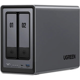 UGREEN NASync DXP2800 Grijs, 2,5GbE, HDMI, USB-C