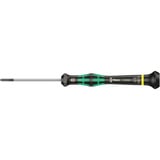 Wera 2035 Kraftform Micro Sleuf Schroevendraaier, 0.40 x 2 x 60 mm Zwart/groen
