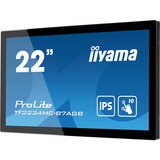 iiyama ProLite TF2234MC-B7AGB 22" Public Display Zwart, VGA, HDMI, DisplayPort, Touch