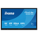 iiyama Prolite TE5513A-B2AG 54.6" 4K Ultra HD Public Display Zwart, HDMI, DisplayPort, Audio, LAN, USB, WiFi-6E, Bluetooth 5.0, Android, Touch