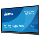 iiyama Prolite TE5513A-B2AG 54.6" 4K Ultra HD Public Display Zwart, HDMI, DisplayPort, Audio, LAN, USB, WiFi-6E, Bluetooth 5.0, Android, Touch